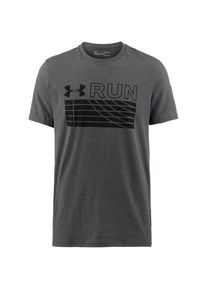 Under Armour, Herren Laufshirt 'Track', Basaltgrau
