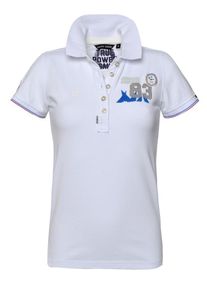 Code-Zero, Damen Poloshirt 'Sneekweek Polo', Weiß