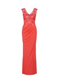 Lipsy, Damen Kleid 'CORAL SQN MAXI', Koralle