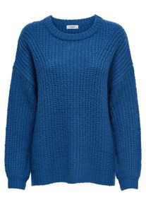 Jacqueline de Yong, Damen Pullover, Blau