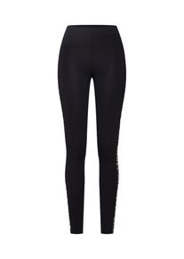 Only, Damen Hose 'ANIMALPANEL LEGGING JRS BOX', Schwarz
