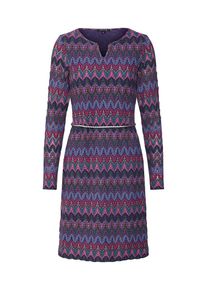 comma, Damen Kleid, Lila / Mischfarben