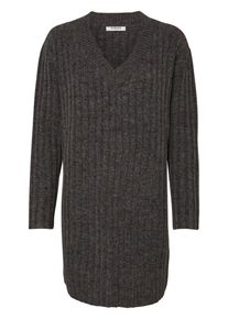 Pieces, Damen Pullover, Basaltgrau
