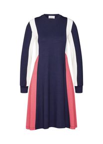 Wood Wood, Damen Kleid 'MANDY', Navy / Lachs / Weiß