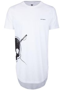 TUFFSKULL, Herren TUFFSKULL Longshirt, Weiß