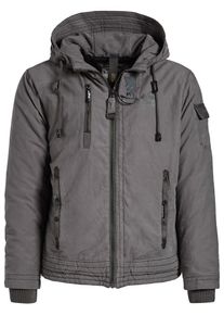 Khujo, Herren Jacke 'ASLAN', Grau