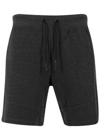 Urban Classics, Herren Sweatshorts 'Interlock', Anthrazit