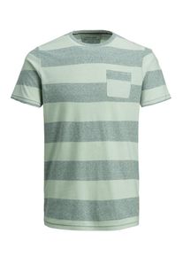 Jack & Jones JACK & JONES, Herren T-Shirt, Pastellgrün / Grünmeliert