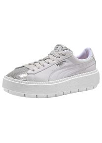 Puma, Damen Sneaker, Silber / Weiß