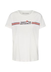 Review, Damen Shirt 'QUESTION', Wei&szlig;