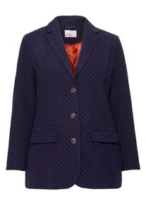sheego Class, Damen Blazer, Marine