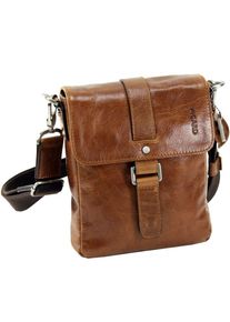 Picard, Herren Buddy Umhängetasche Leder 18 cm, Cognac