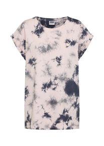 Urban Classics, Damen Shirt 'Batic Extended', Pastellpink / Schwarz