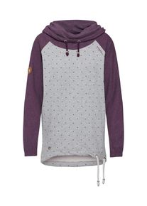 Mazine, Damen Pullover, Graumeliert / Dunkellila