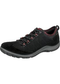 Ecco, Damen Halbschuhe 'Aspina', Feuerrot / Schwarz