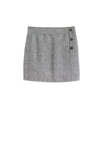 Mango, Damen Rock 'Belt', Schwarz