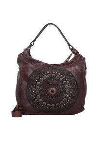 Campomaggi, Damen Schultertasche, Burgunder