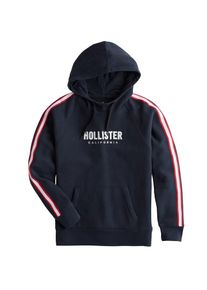 Hollister, Herren Sweatshirt 'EMB LOGO TAPES PO', Navy