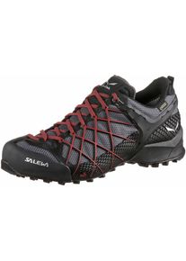 Salewa, Herren Schuhe 'WILDFIRE GTX', Basaltgrau / Blutrot / Schwarz