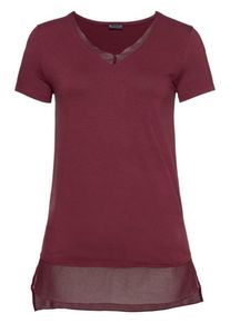 Laura Scott, Damen V-Shirt, Blutrot