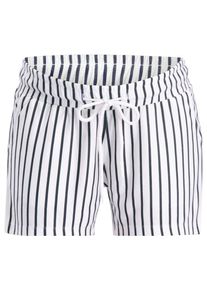 Noppies, Damen Umstandsshorts 'Palesa', Ultramarinblau / Wei&szlig;