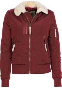 Alpha Industries, Damen Bomberjacke 'Injector III', Pastellrot