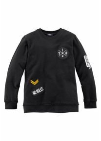 Buffalo, Sweatshirt, Gelb / Grau / Schwarz / Wei&szlig;