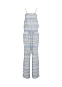 Saint Tropez, Damen Jumpsuit, Hellblau / Hellgrau