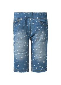 Blue Seven, M&auml;dchen Caprijeans, Blue Denim / Wei&szlig;