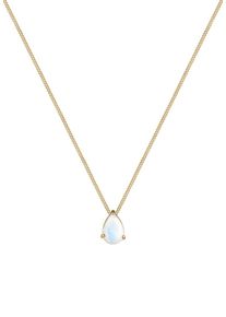 Elli, Damen Halskette, Hellblau / Gold / Perlweiß