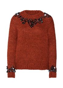 Only, Damen Strickpullover 'SIENA', Rostbraun