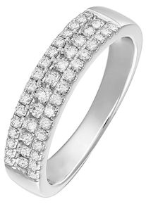 Christ, Damen Diamonds Ring, Silber / Weiß