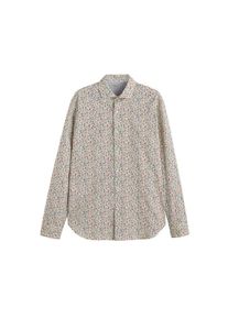 Mango Man, Herren Hemd 'Candido', Beige / Mischfarben