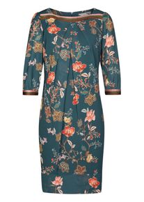 Nicowa, Damen Kleid 'ISABELLA', Hellbraun / Petrol / Rosa / Hellrot