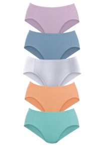 Petite Fleur, Damen Pikee-Jazzpants, Rauchblau / Jade / Lavendel / Apricot / Wei&szlig;