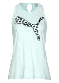 Puma, Damen Tanktop 'Twist It', Azur / Schwarz