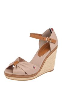 Tommy Hilfiger, Damen Sandale 'Iconic Elena', Hellbraun