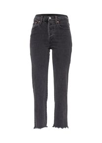 Levi's LEVI'S, Damen Jeans 'Wedgie Straight', Black Denim