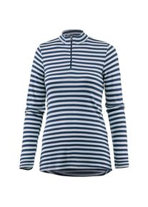 Maui Wowie, Damen Longshirt, Beige / Taubenblau