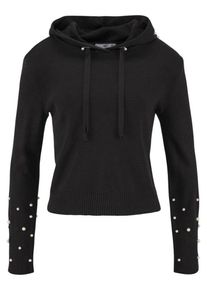 AJC, Damen Strickpullover, Schwarz