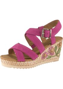 Gabor, Damen Keilsandaletten, Fuchsia
