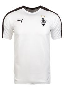 Puma, Herren 'Borussia Mönchengladbach' Trainingsshirt, Schwarz / Weiß