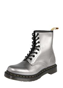 Dr. Martens, Damen Stiefel '8 Eye Boot 1460 Vegan', Silber