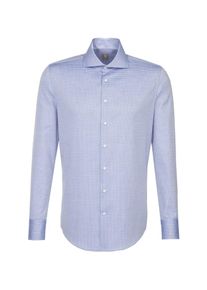 Jacques Britt, Herren Hemd, Rauchblau