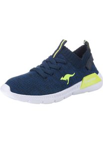 Kangaroos, Sneaker 'K-Sock III', Navy / Limette