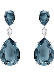 Swarovski, Damen Ohrstecker 'Vintage Drop 5424362', Himmelblau / Silber