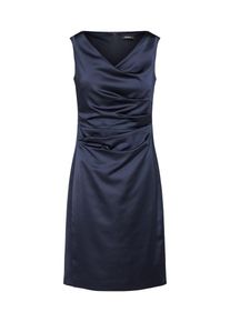 Vera Mont, Damen Cocktailkleid in Satinoptik, Nachtblau