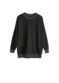Mango, Damen Pullover 'Brilli-I', Schwarzmeliert