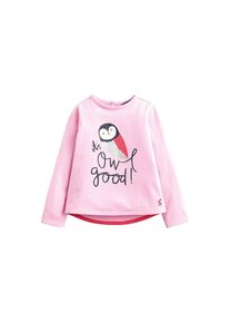 Tom Joule, M&auml;dchen Langarmshirt 'BESSIE', Hellpink / Schwarz