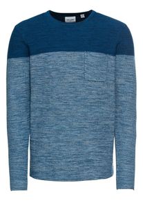 Only & Sons Only & Sons, Herren Pullover 'Lenny', Dunkelblau / Wei&szlig;